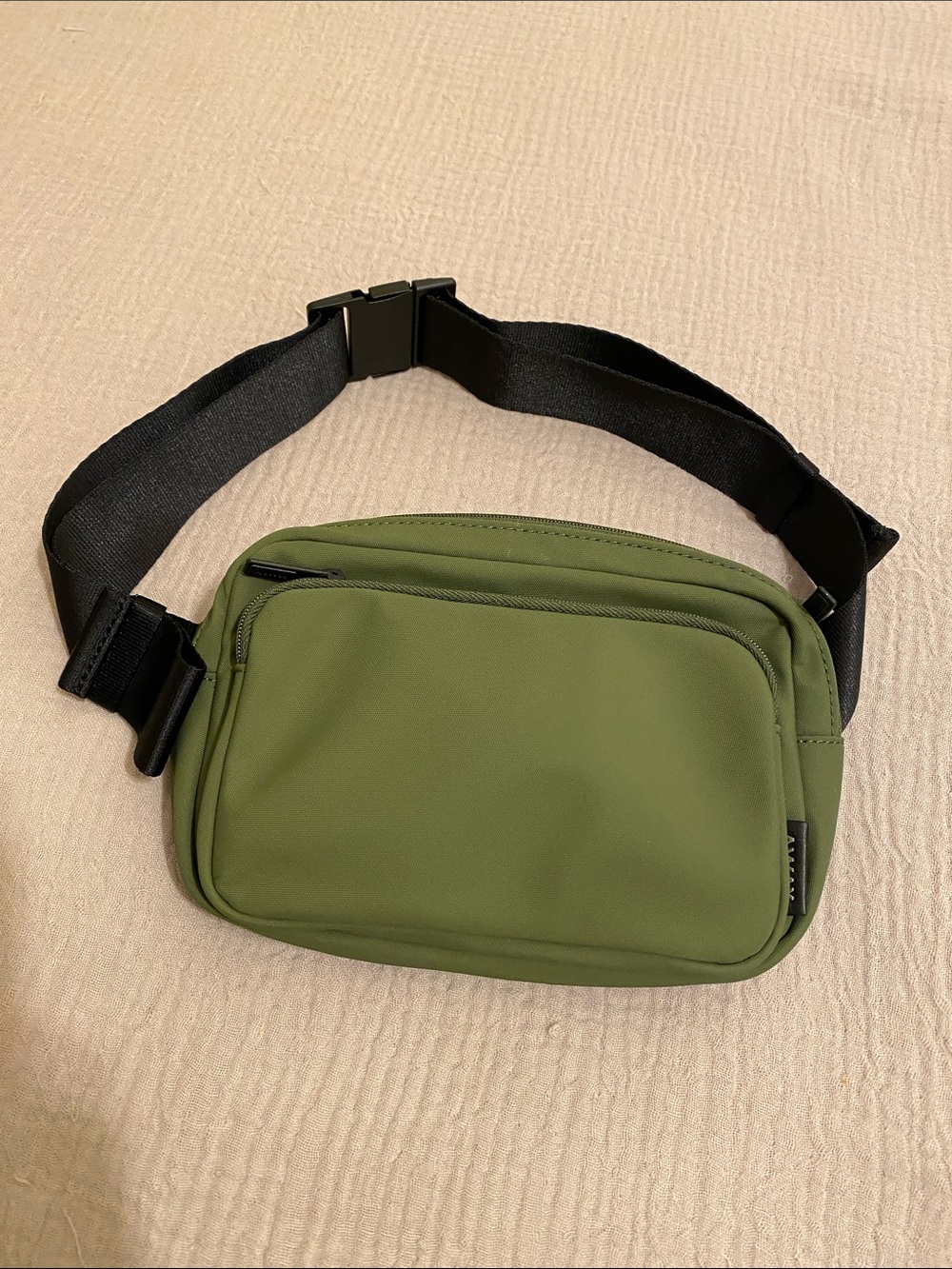 AWAY Olive Green  Crossbody Waist Bag. Unisex